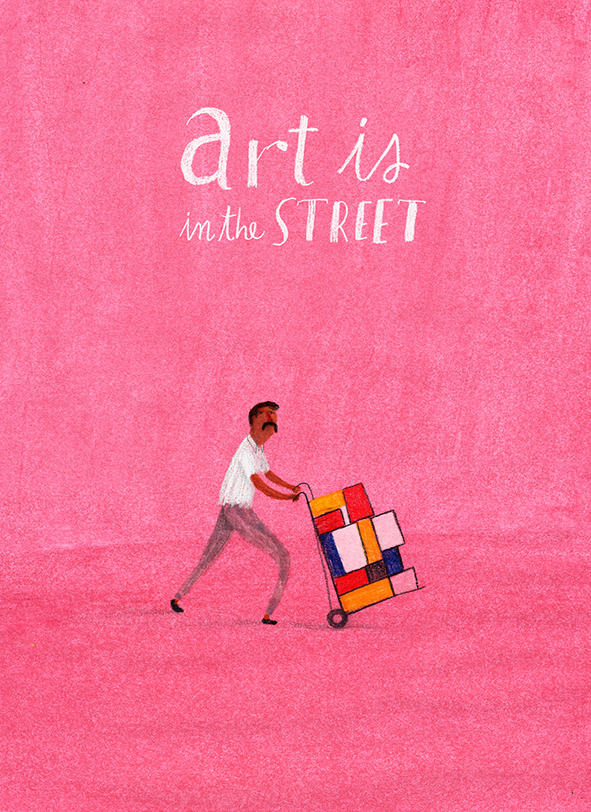 art is in the street