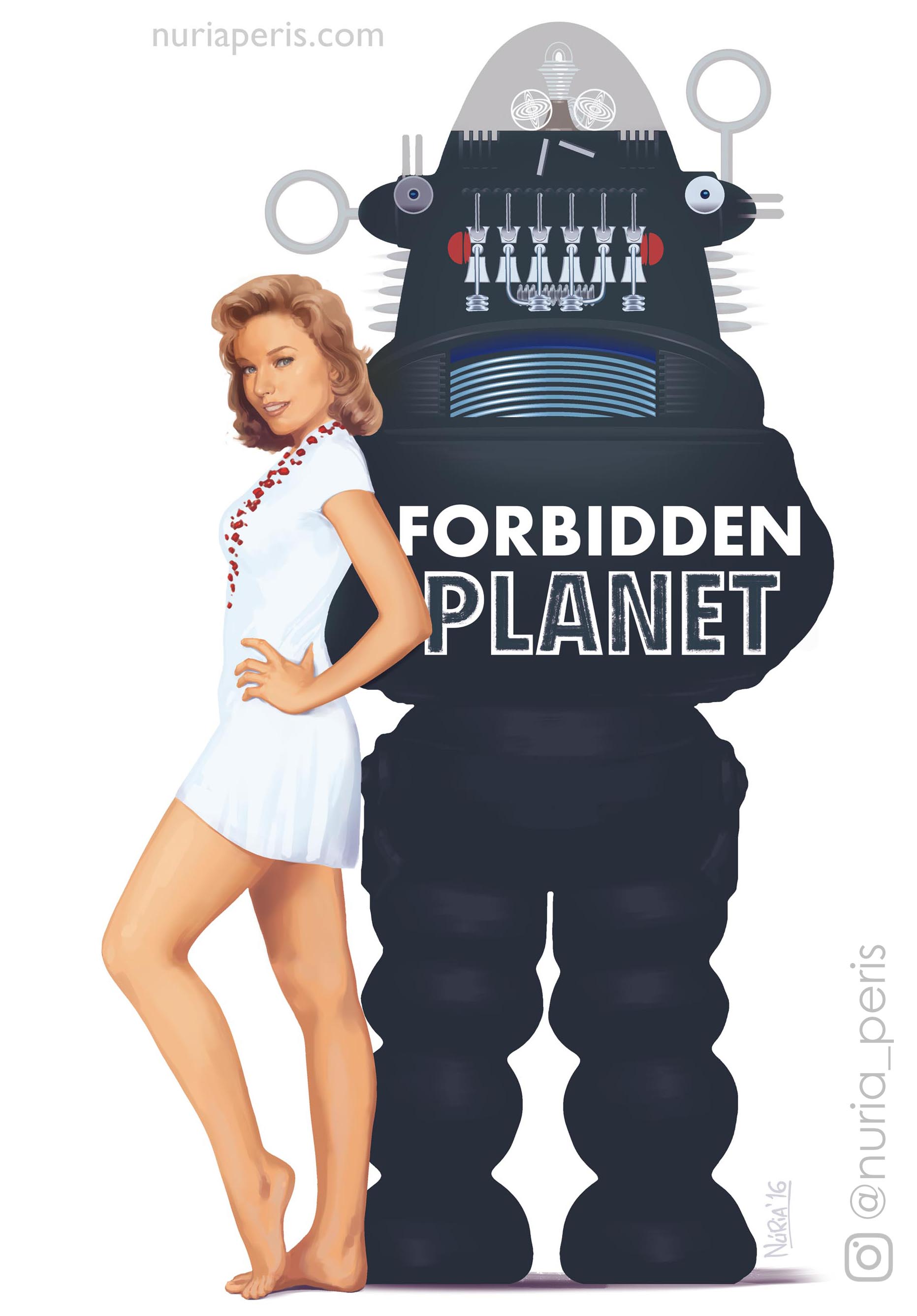 Forbidden Planet illustration