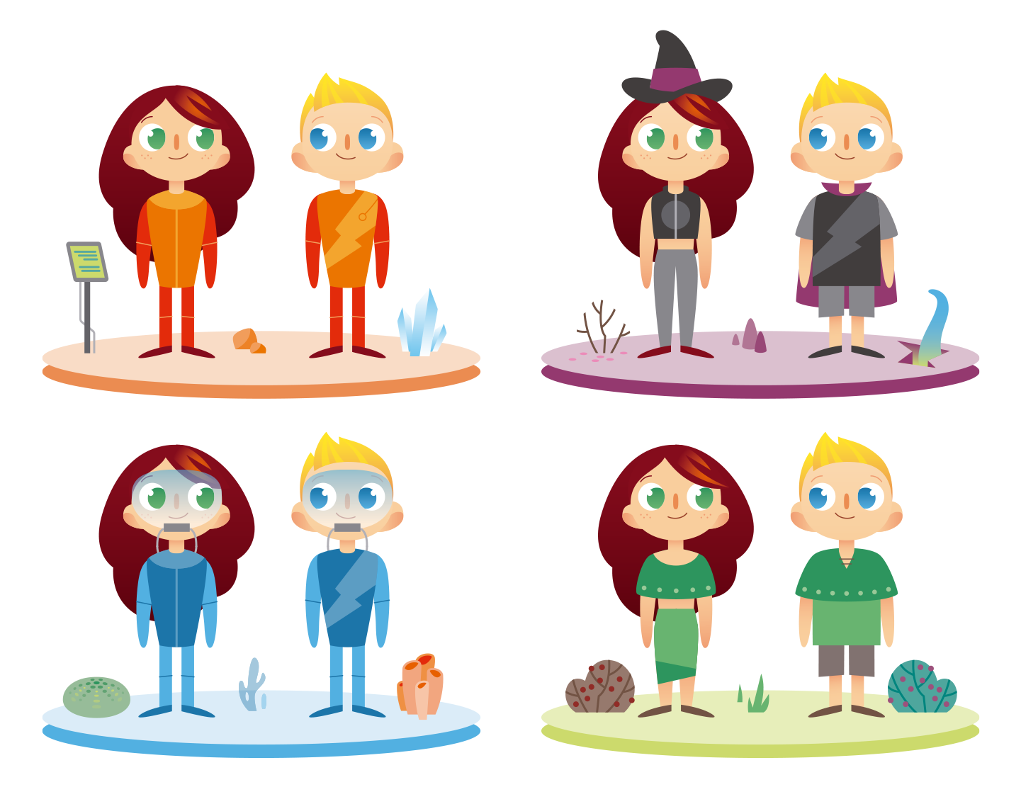 Character Designs for Kids Collection